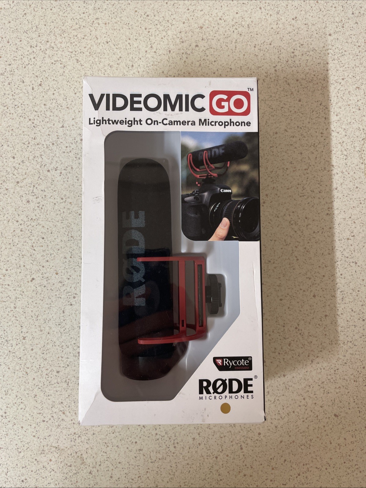 Rode VideoMic GO Lightweight On Camera Microphone
