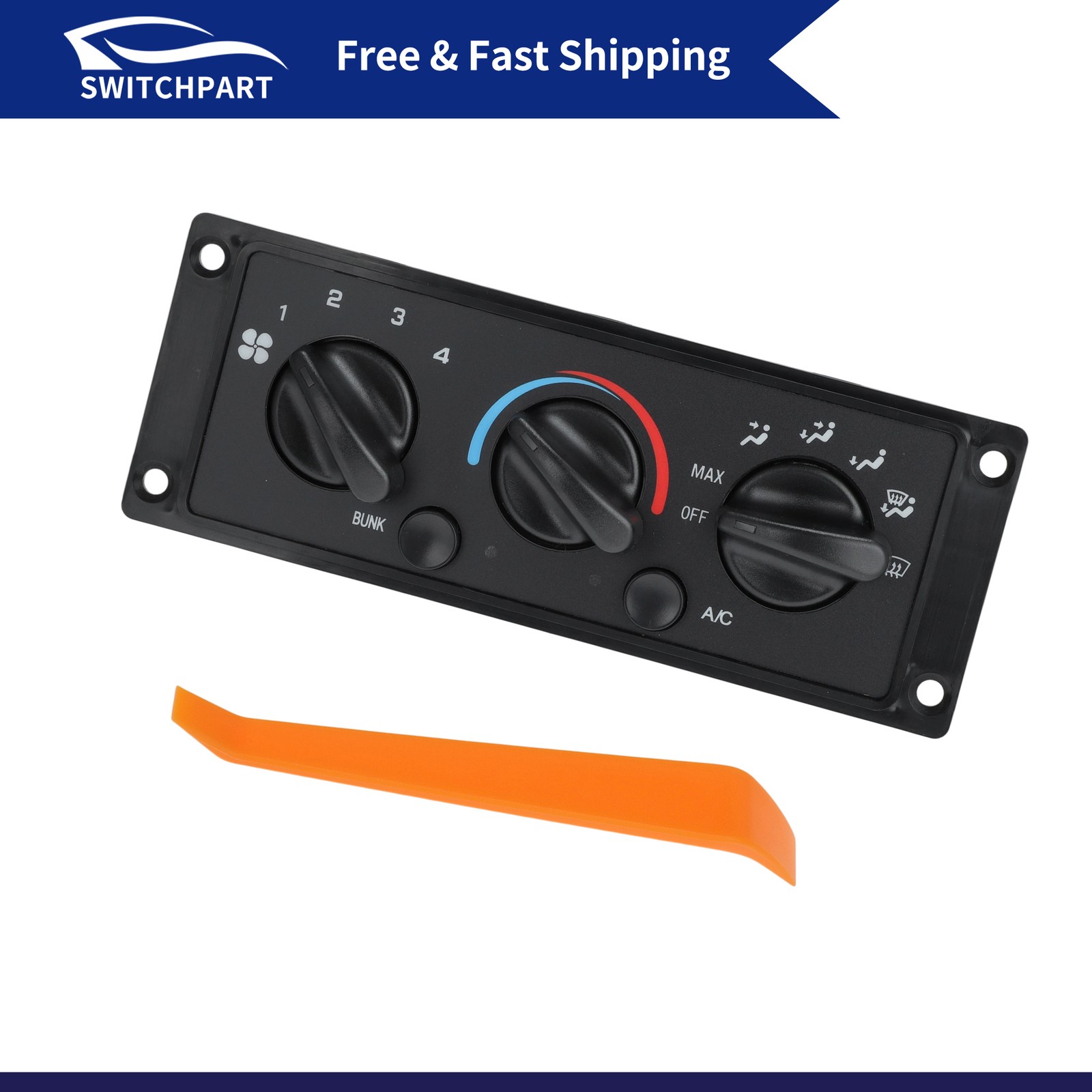 A/C Heater Climate Control Module Panel for International 9200 9400 9900