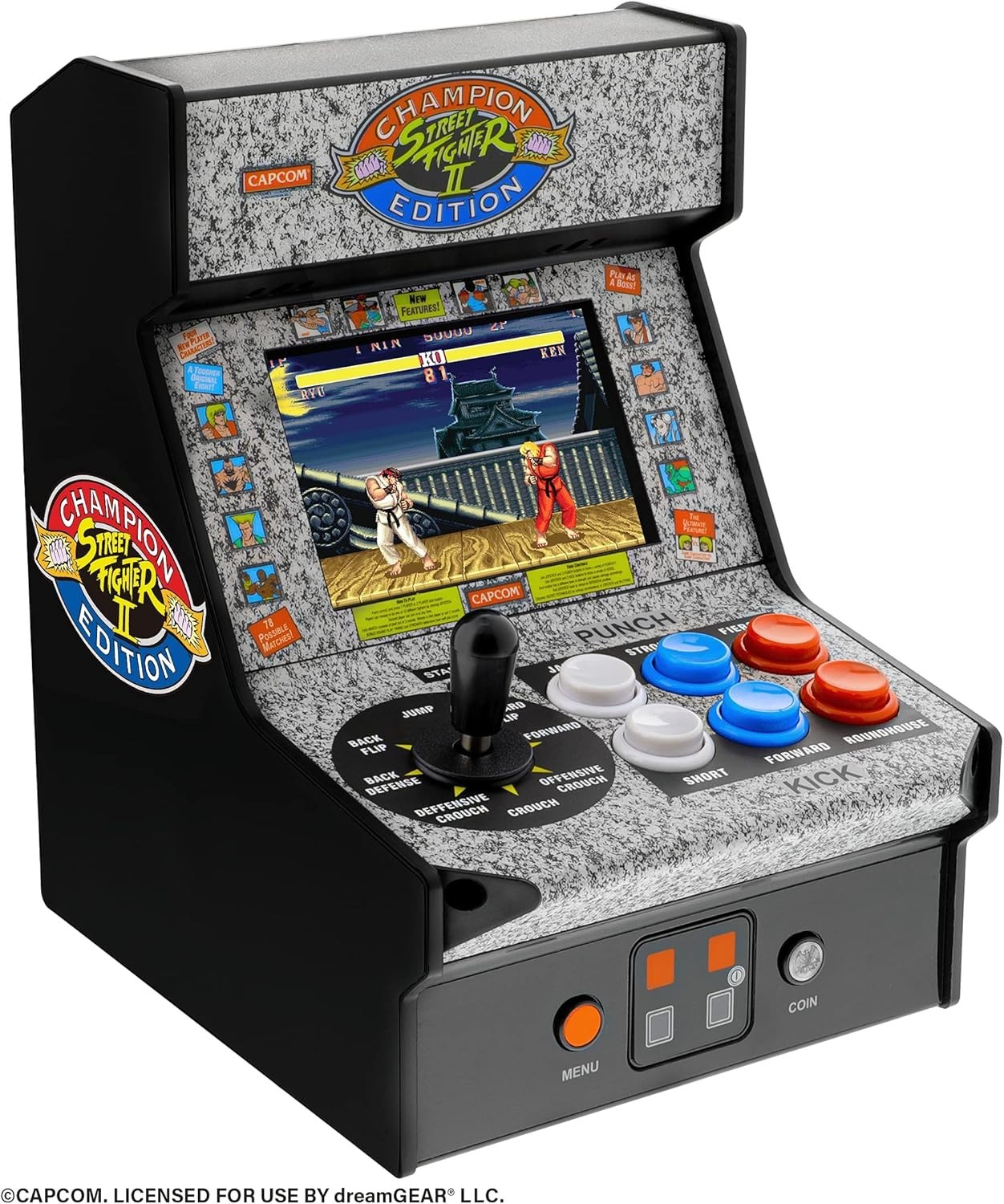 Official Street Fighter 2 Champion Edition Game/-
