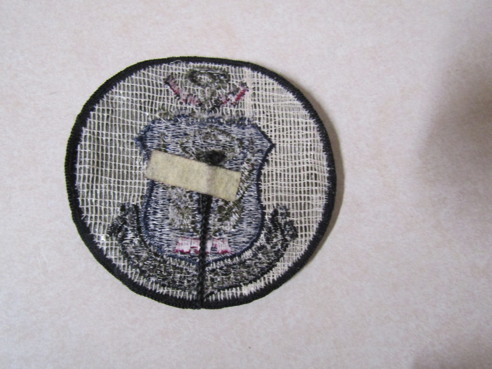 MILITARY PATCH UNSURE 509TH BOMBARDMENT WING WHITEMAN AFB DEFENSOR VINDEX