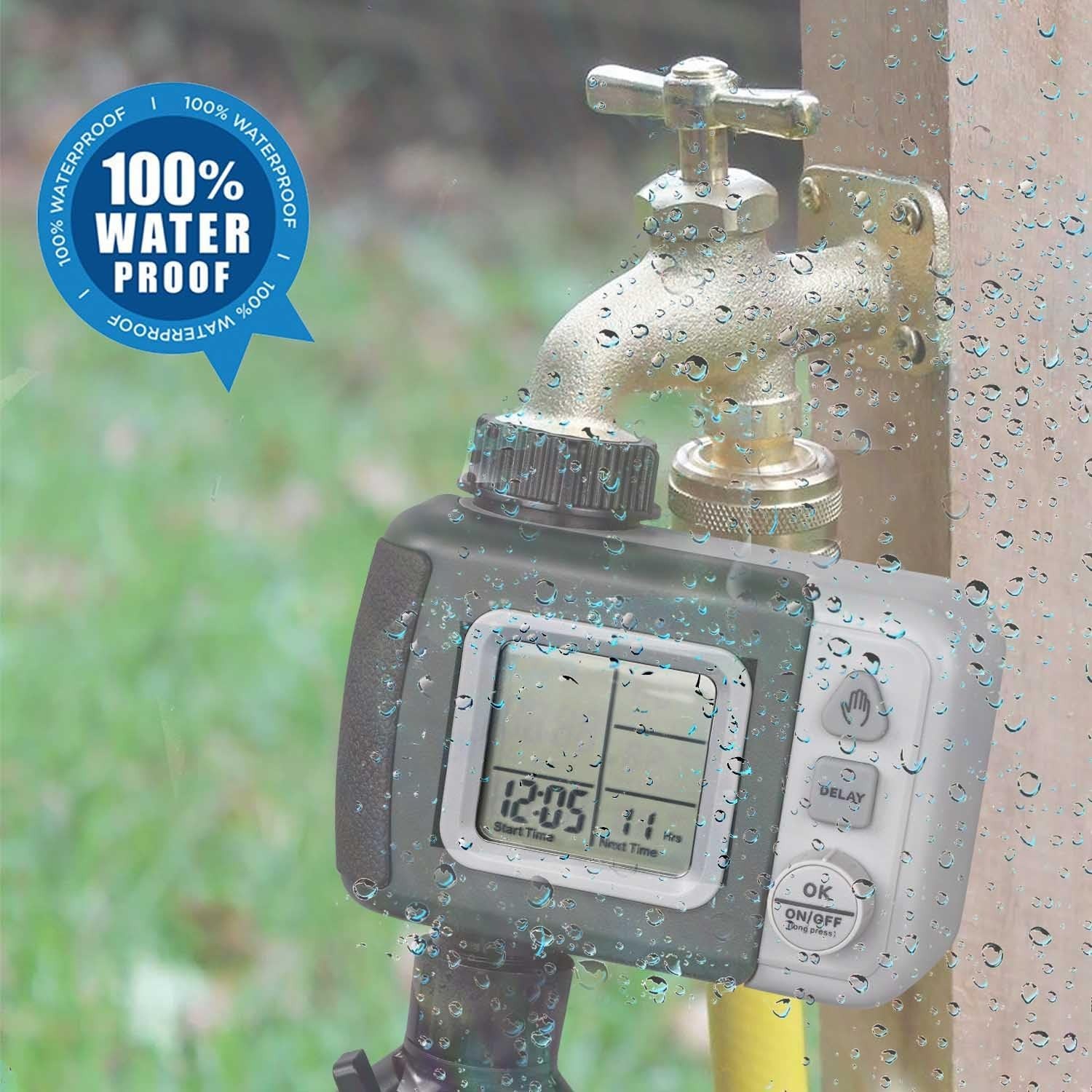 Automatic Watering System Water Timer Easy to Program Three Modes Automatic S...