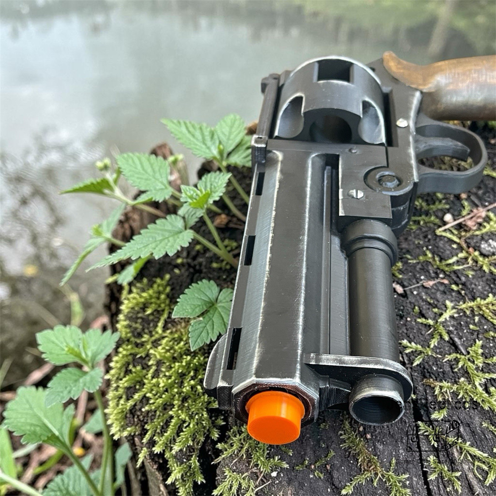 Oversized Hellboy Good Samaritan Set With Quick Loader, 12 Fake Bullets, Cosplay
