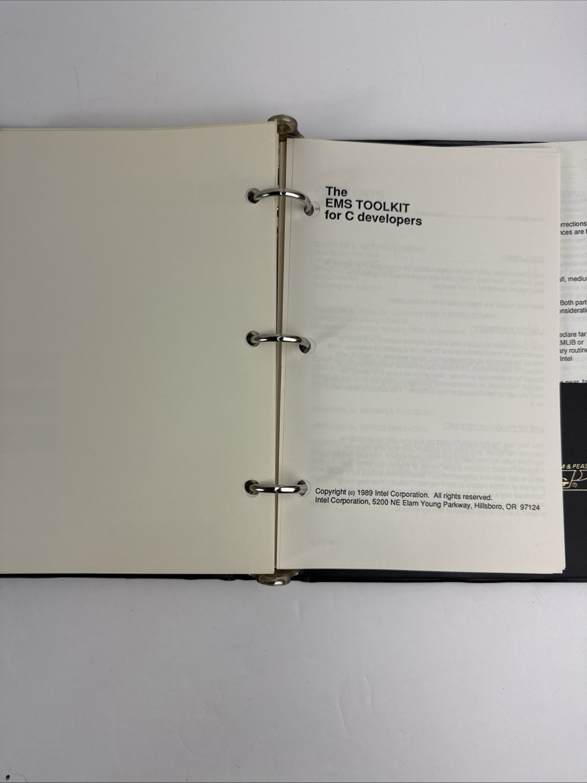 Lotus 1-2-3 Release 2.01 Master System Disk LIM EMS 4.0 Technical Manual Binder