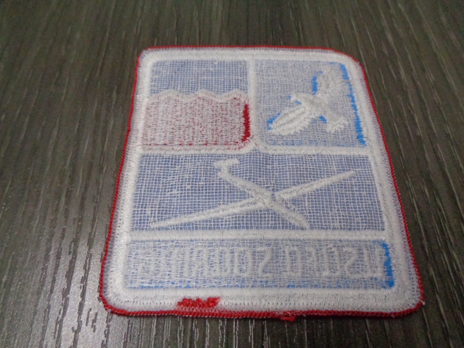 Original 1970s/1980s US Air Force Academy Soaring Patch (Square)