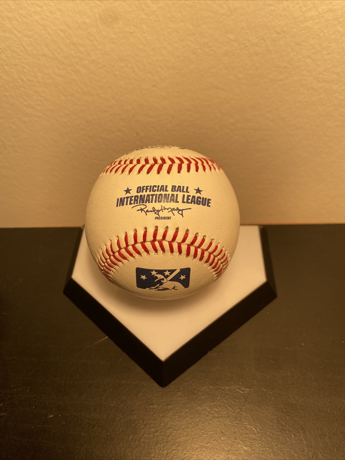 Official Rawlings International League Minor League baseball W/ cube BRAND NEW