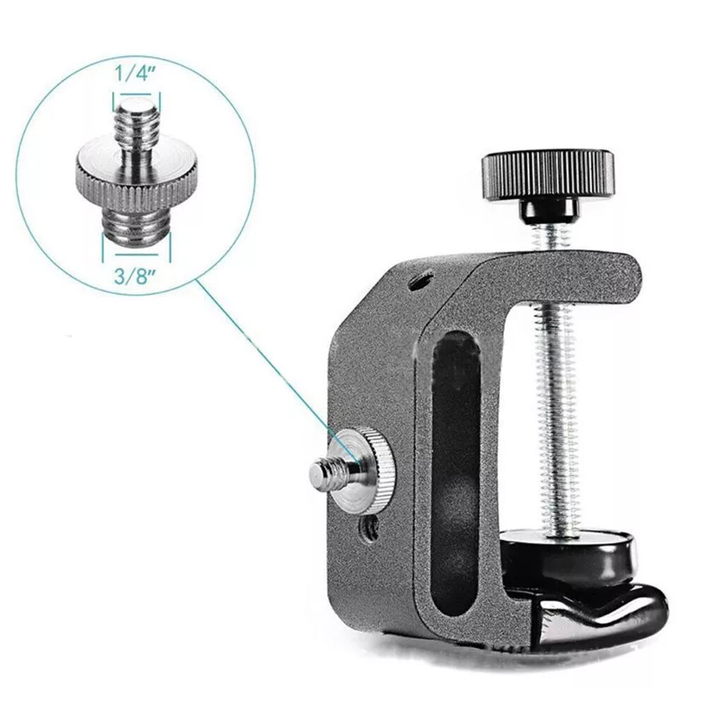 Camera Screw Mount Set 26Pcs 1/4" and 3/8" Converter Threaded Screws Adapter