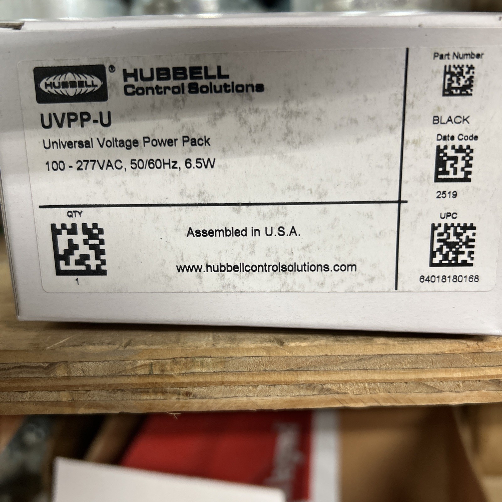 Hubbell UVPP-U Universal Voltage Power Pack