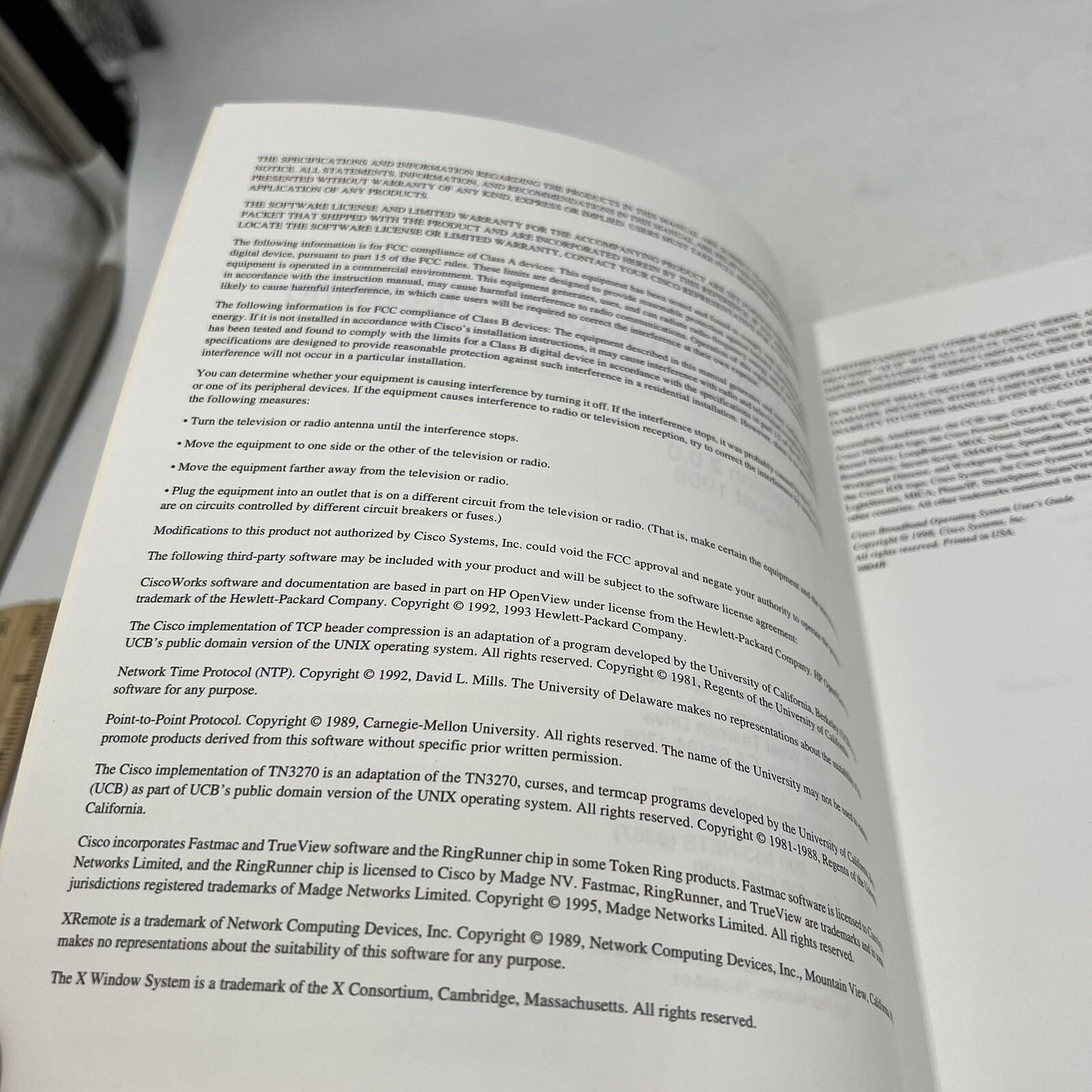 Cisco Broadband Operating System User’s Guide Manual 78-5803-01 1998