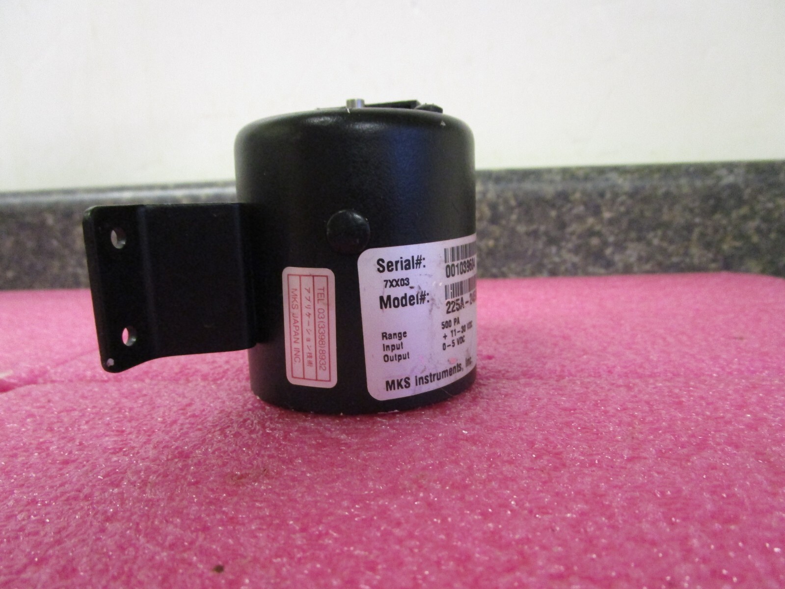 MKS Instruments 225A Baratron Pressure Transducer 225A-24596