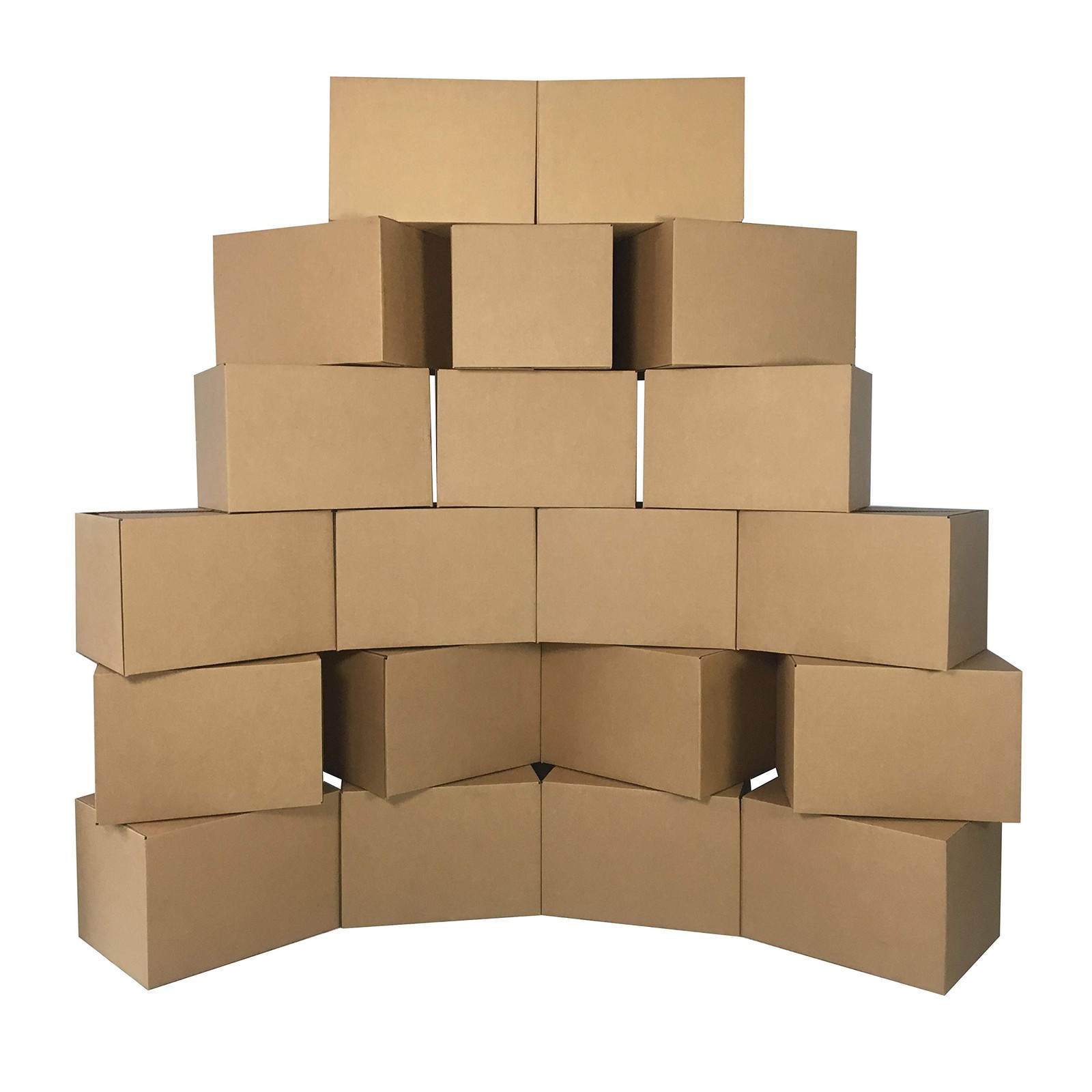 Ubmove 18 X 14 X 12 Inch Medium Size Boxes 15 Pack Single Wall Boxes For