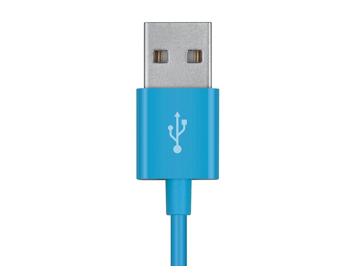 Monoprice Select Series USB A to Micro B Charge & Sync Cable 6ft Blue