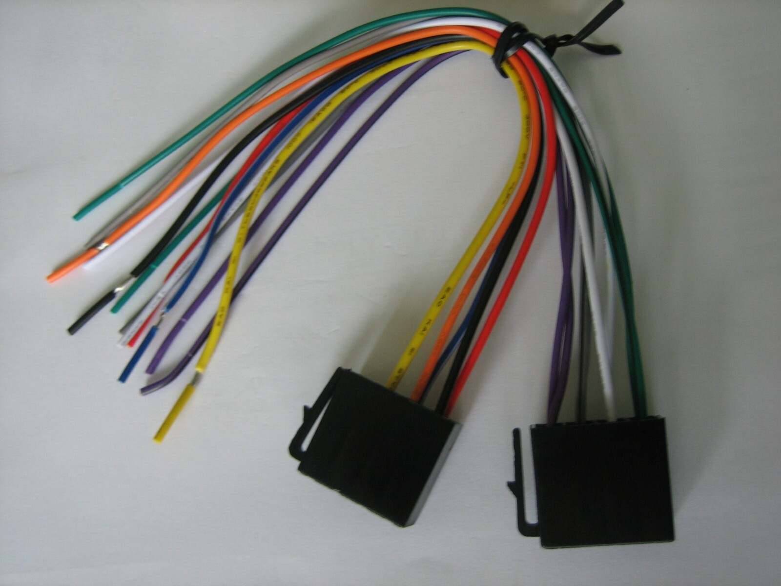 Sjoybring Double Din Car Stereo Power & Speaker Wire Harness Joy-A018, Joy-D009