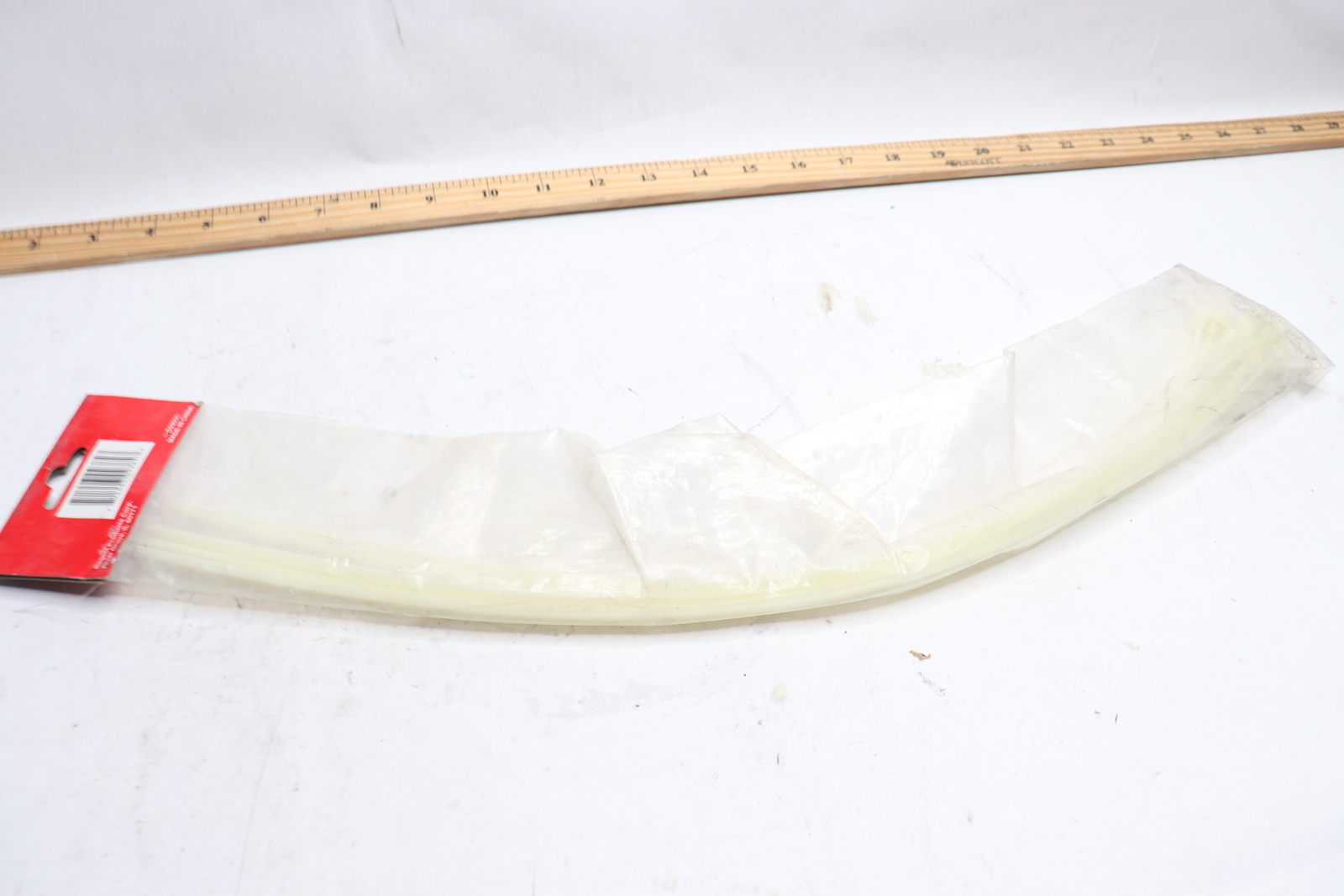 (8-Pk) Jumbo Cable Ties White 19"