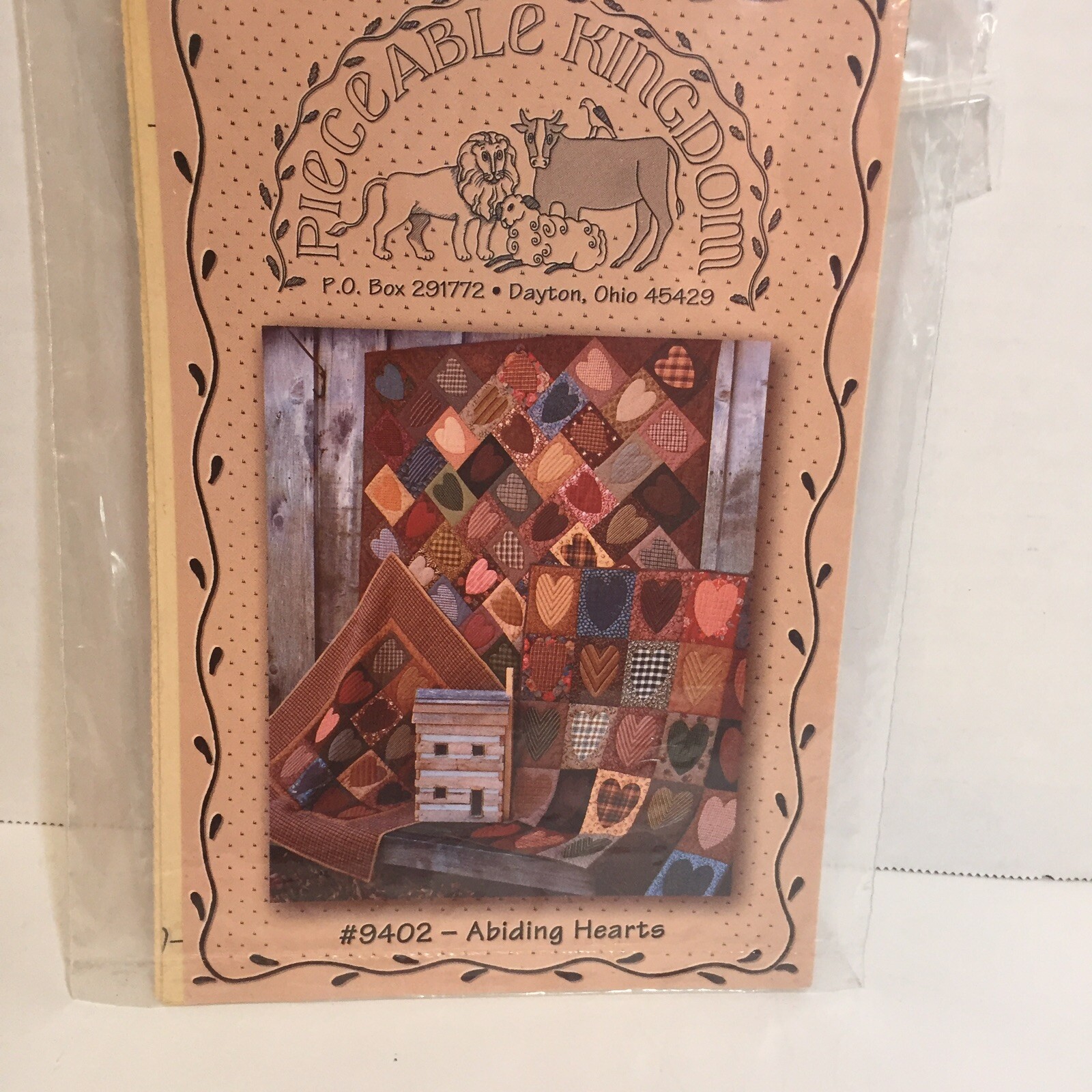 Abiding Hearts Quilt Pattern Peaceable Kingdom