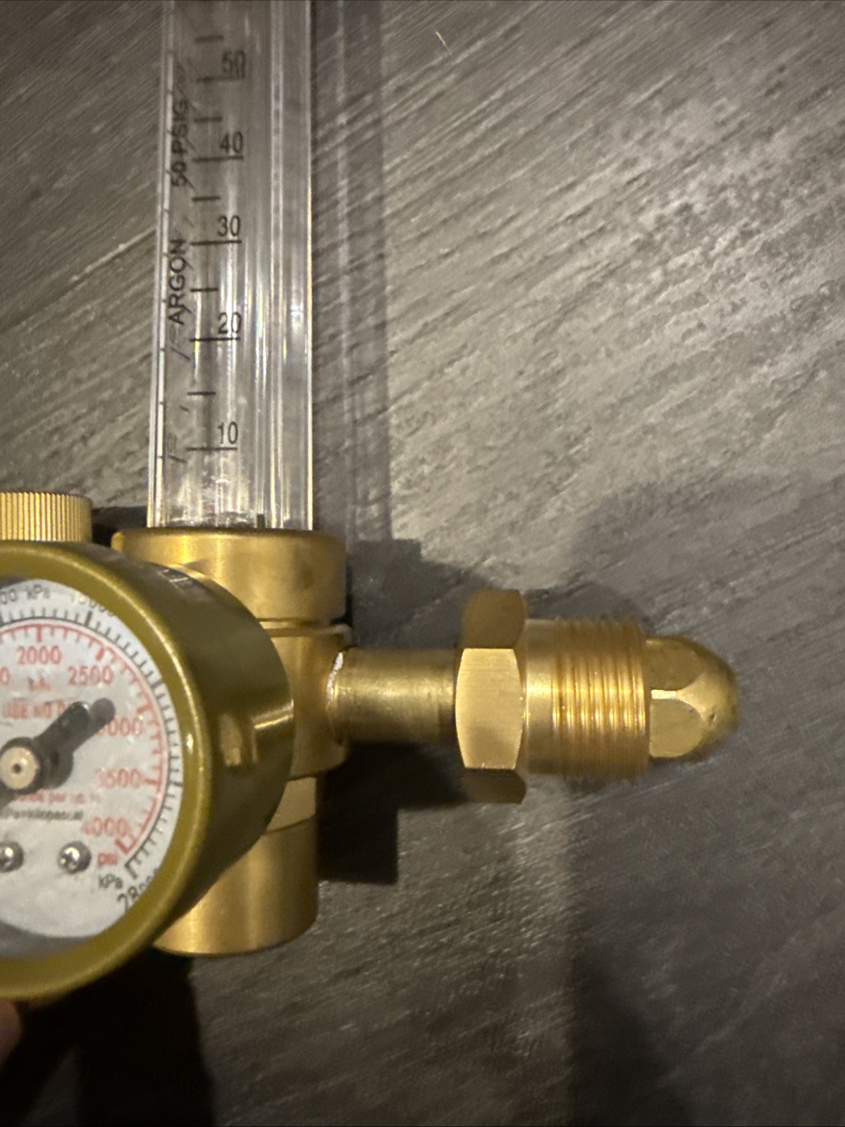 Profax Argon Flowmeter Model PXRF1430-580