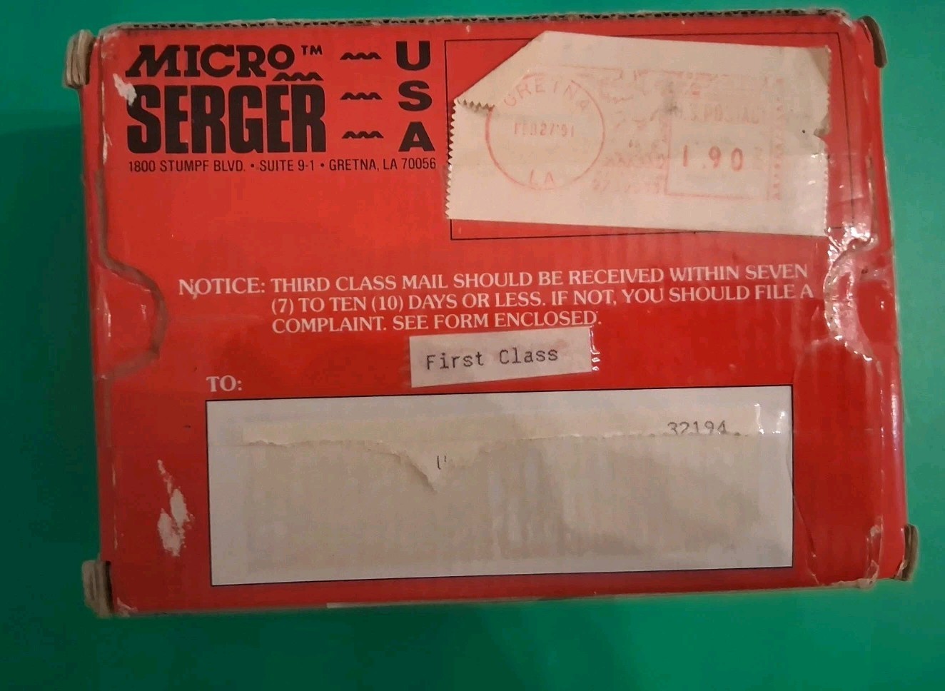 Micro Serger For Sewing Machines, Cutting Attachment + Sew + Overcast