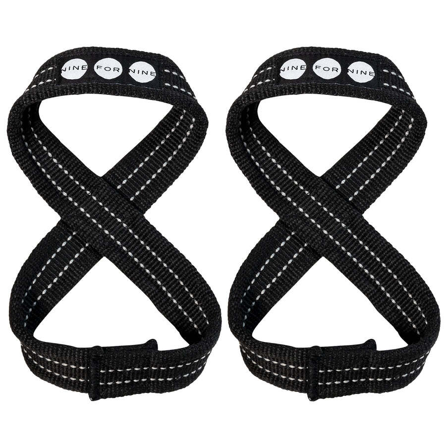 Nine For Nine Figure 8 Lifting Straps Deadlifting Straps