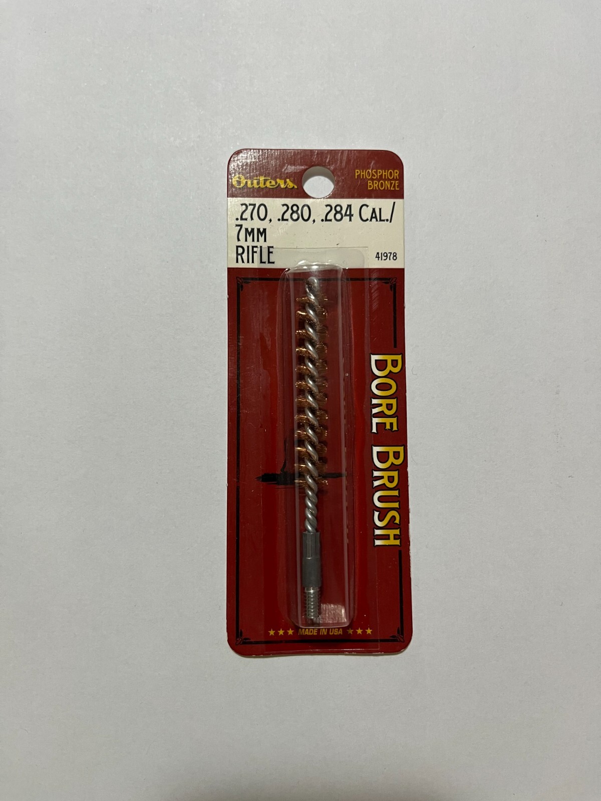 Outers Bore Brush .270 .280 7mm Caliber Phosphor Bronze Bore Brush 41978