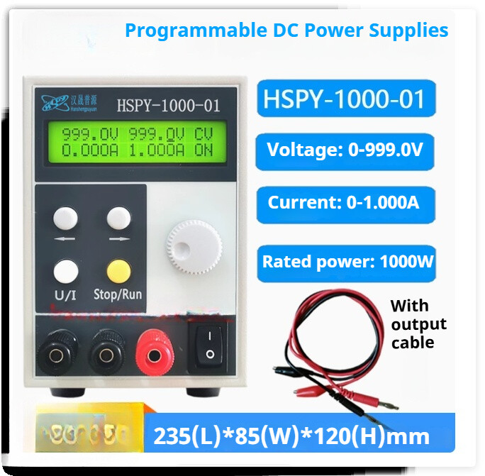 Hspy-1000-01 Programmable Power Supply with Communication 1000V 1A  Power Supply