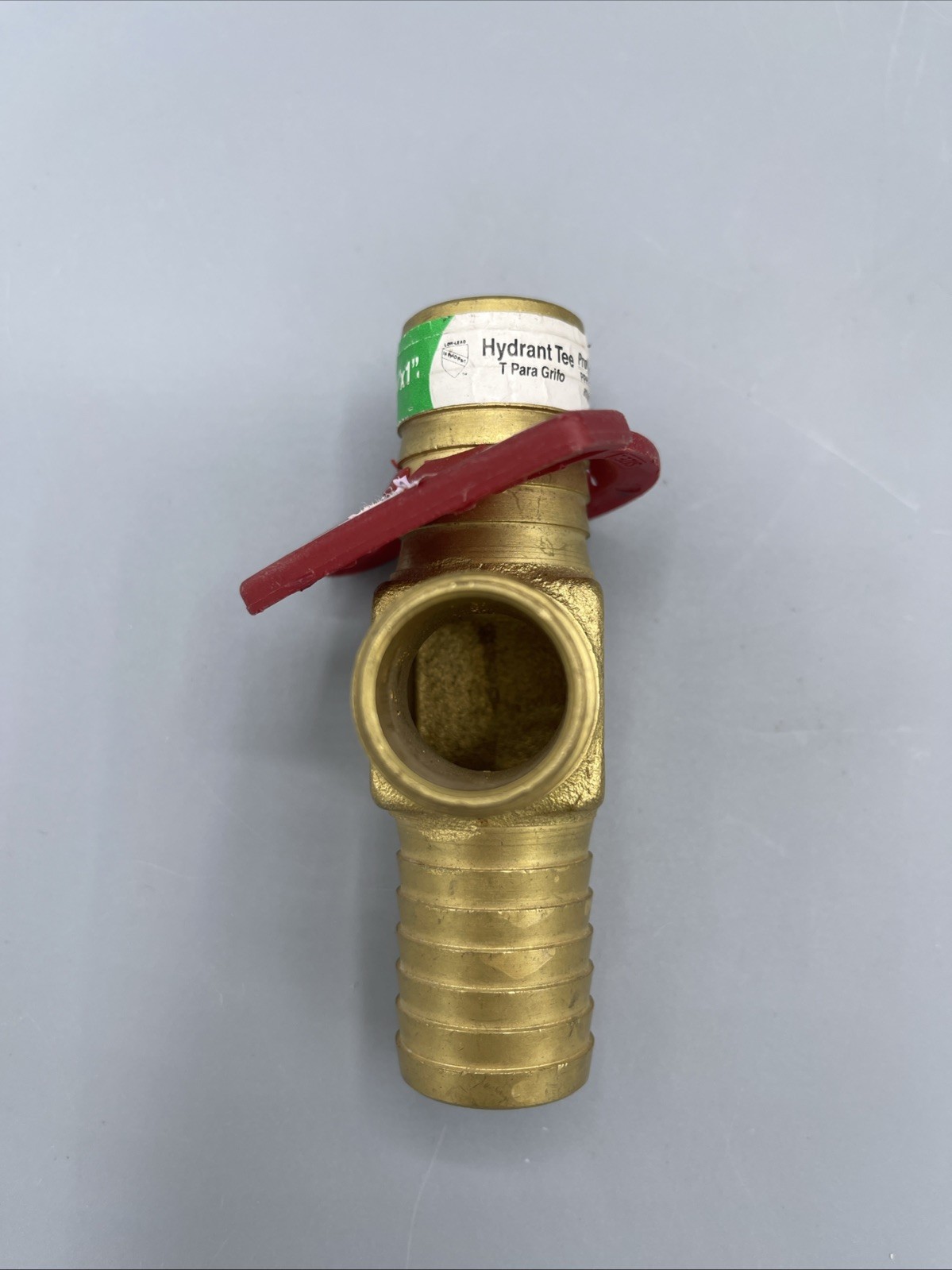 ProPlumber Brass Hydrant Tee PPHT175-NL 1”x 3/4" x 1”