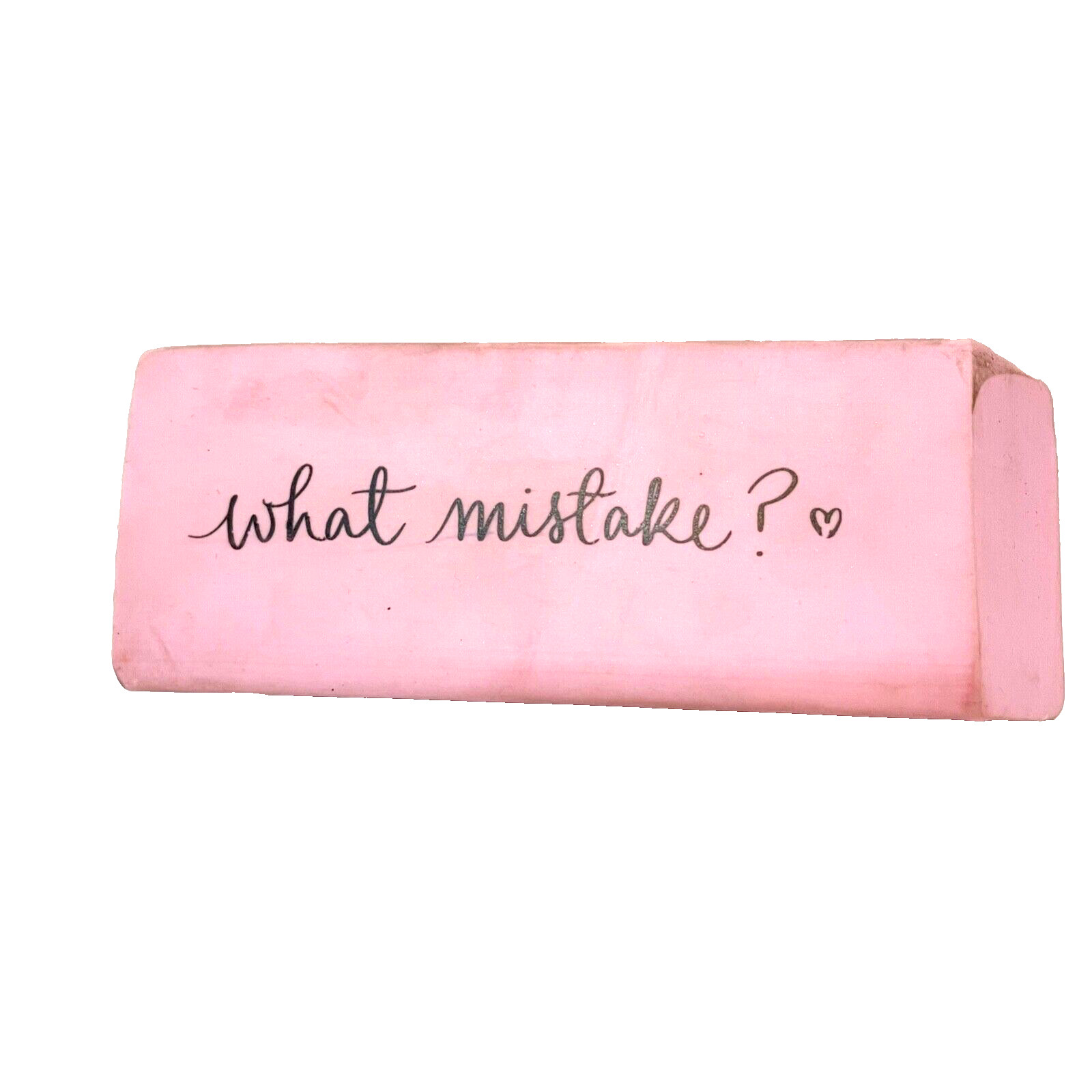 What Mistake Giant Pink Eraser Novelty Gag Gift 5.25 x 2 x 1 inches