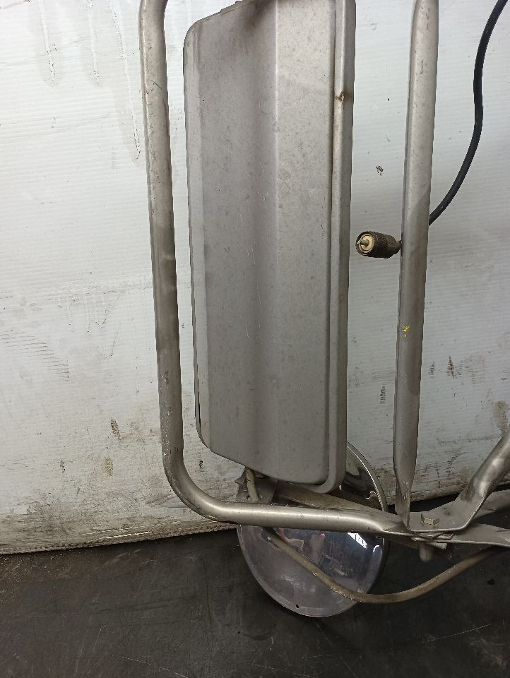 1994 Peterbilt 379 Right Passenger Side View Mirror Heated Stainless (11328126