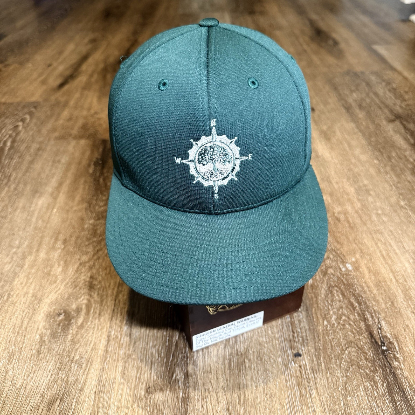 Ocean Forest Golf Club Hat Green Flex Fit XS-S Fishing St Simon Sea Island