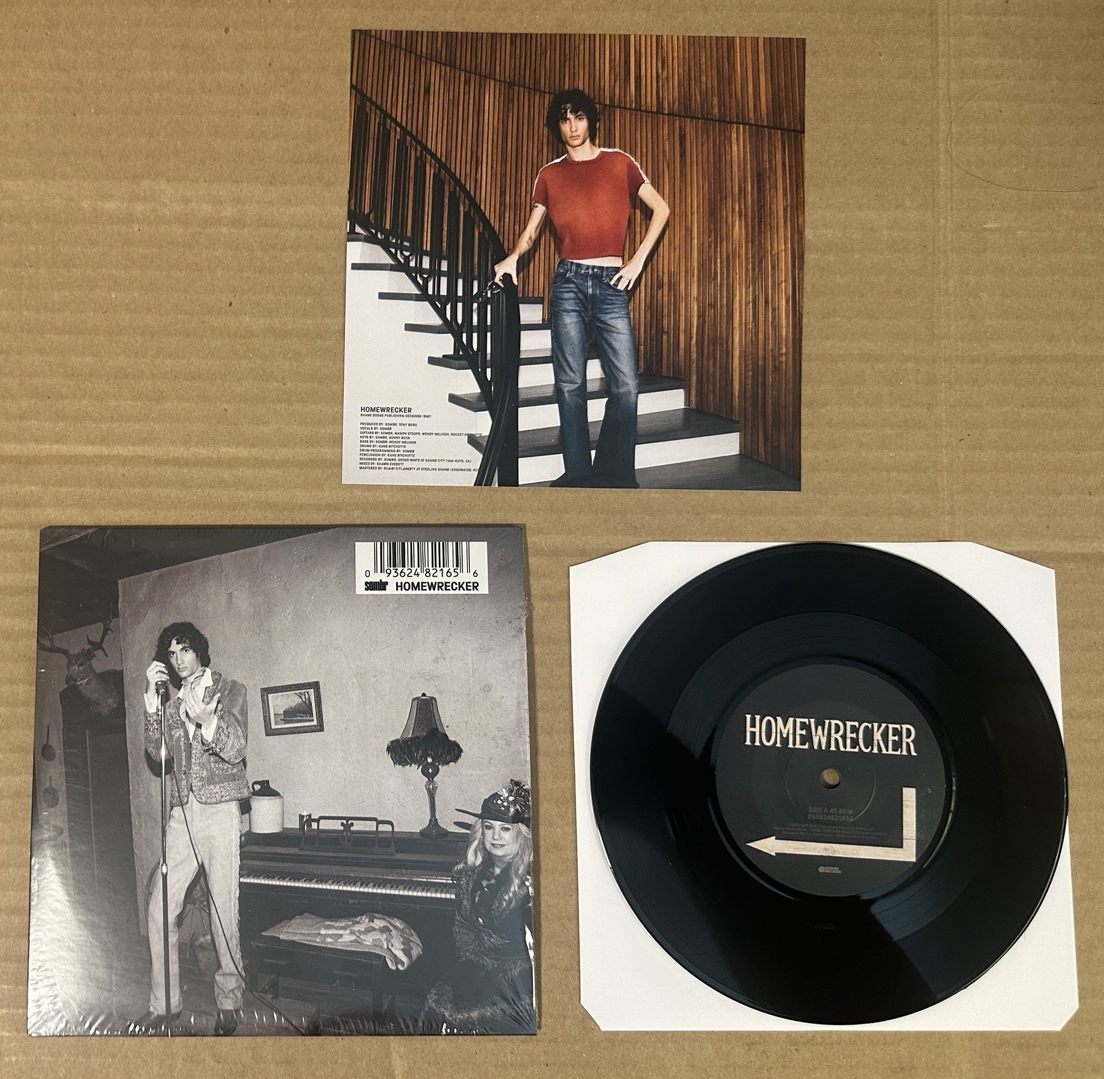 Sombr Homewrecker / 12 To 12 7” 45 vinyl Single
