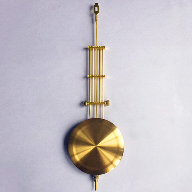 DIY Traditional Aluminum Gold Clock Pendulum Movement Replacement Part Accessory