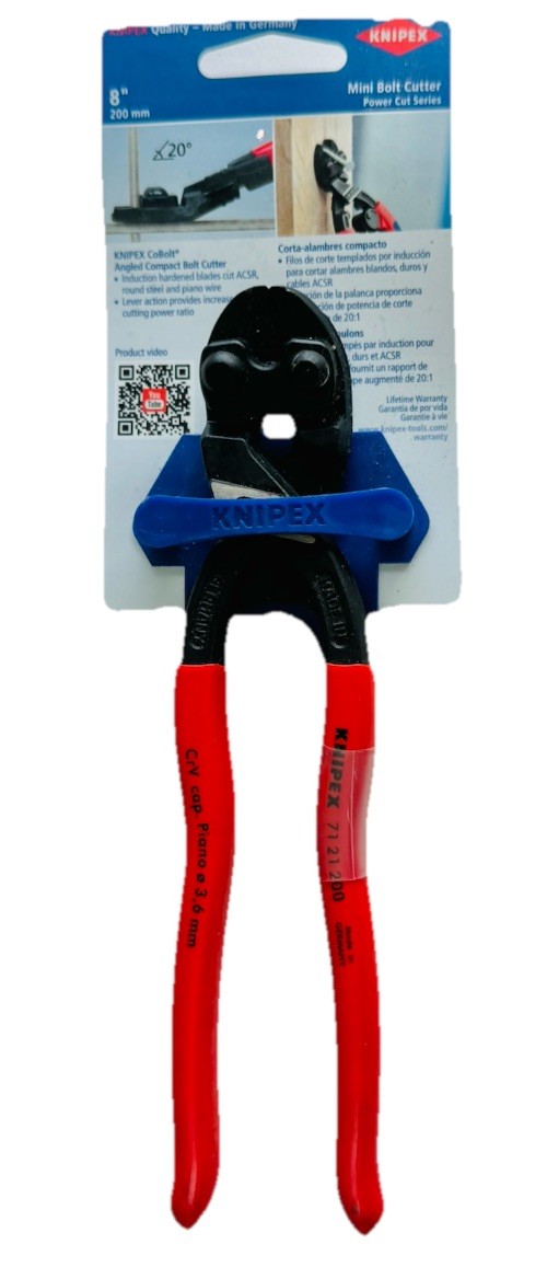 Knipex Tools 71 21 200 CoBolt Compact Bolt Cutter 8” 200mm New Germany