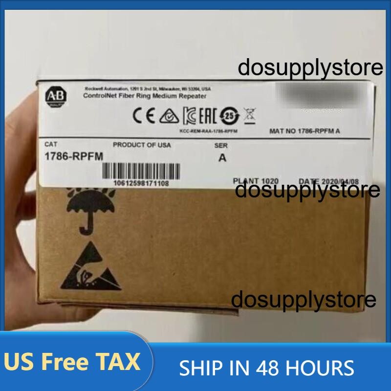 1786-RPFM NEW SEALED AB CONTROLNET FIBER MODULE 1786-RPFM FAST SHIP US Free Tax