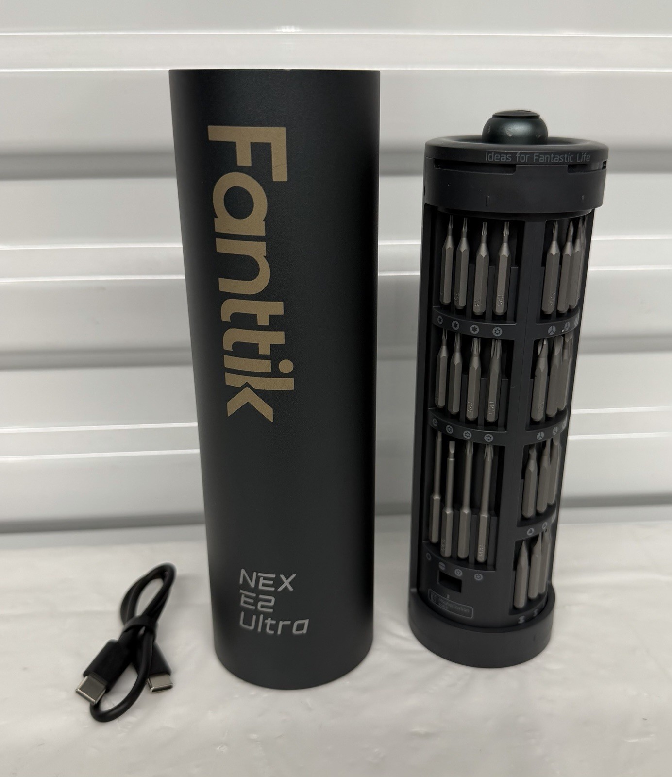 Fanttik NEX E2 Ultra Electric Screwdriver 50 Bits Precision New No Box