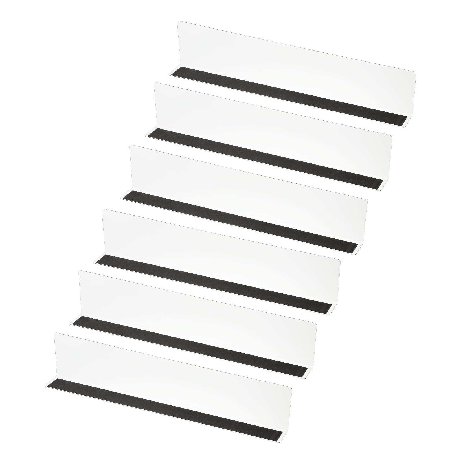 6 Pack Shelf Dividers for Closet Organization, 15.7x1.57x3.1 Acrylic Magnetic...