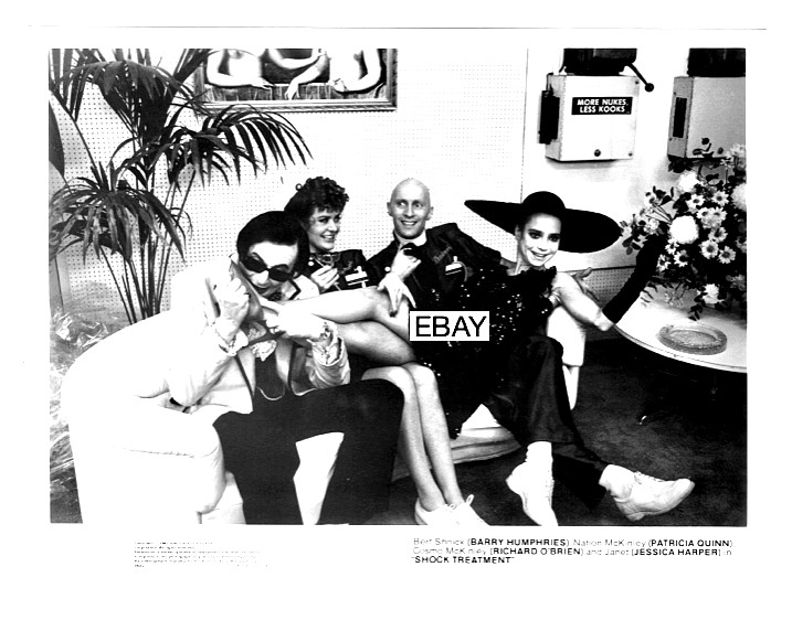 SALE: SHOCK TREATMENT 1981 CANDID HORROR MOVIE PHOTO JESSICA HARPER ROCKY HORROR
