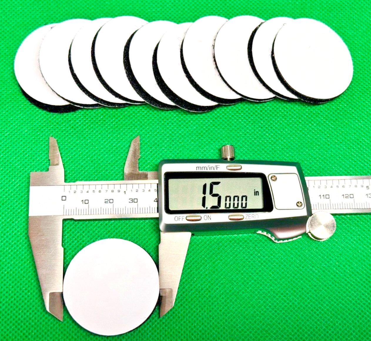 1.5 inch 38MM X10 Pair Hook & Loop Round Self Adhesive Tape Dots