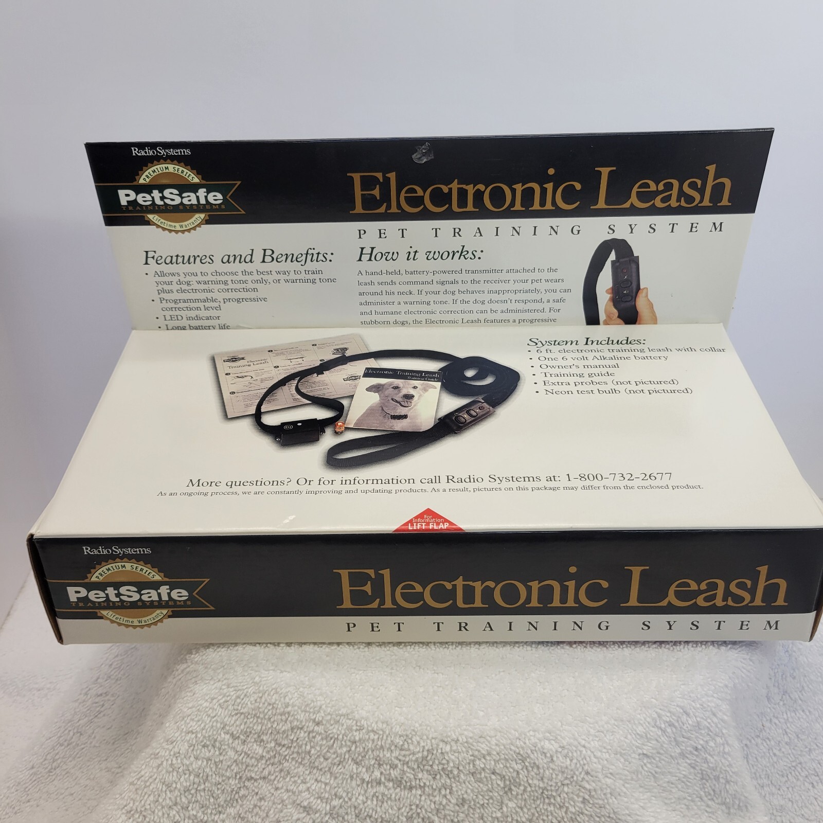 PetSafe Pet Training PEL100 Electronic Leash Dog Puppy Radio System in Box
