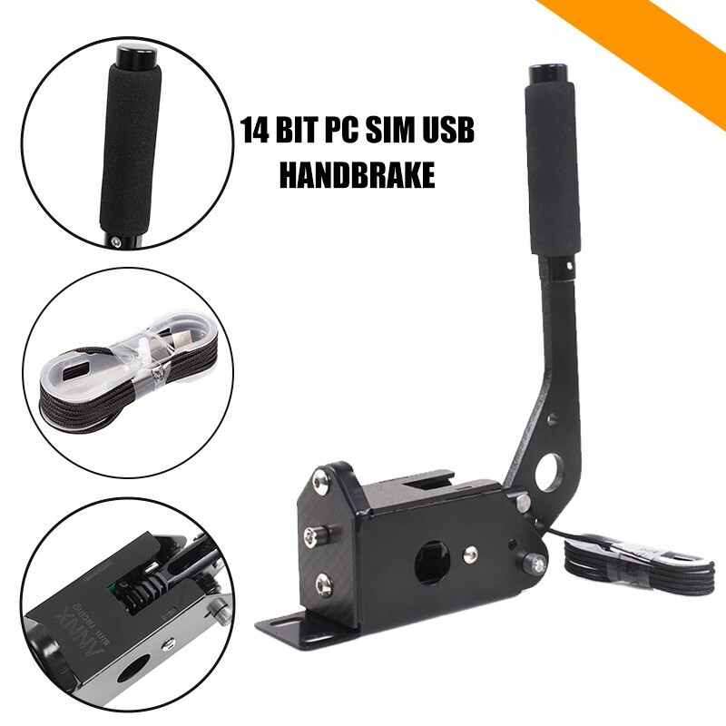 USB Handbrake for 14Bit PC Windows for Sim Racing Games G25/G27/G29/T500