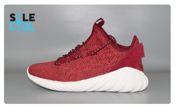 Adidas Originals Tubular Doom Primeknit Red Sneakers BY3560
