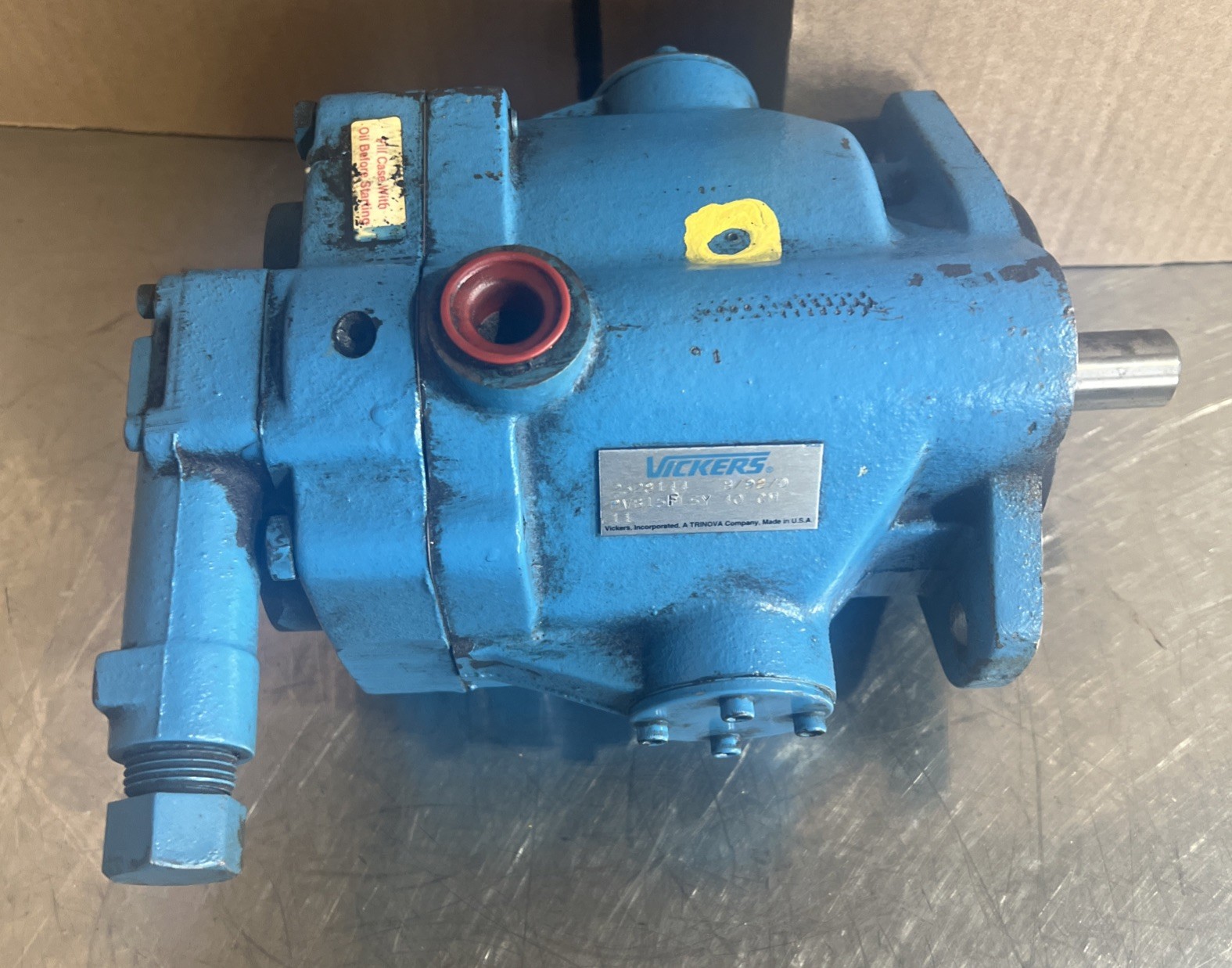 Vickers PVB15FLSY 40 CM Hydraulic Pump Nos Surplus No Original Box