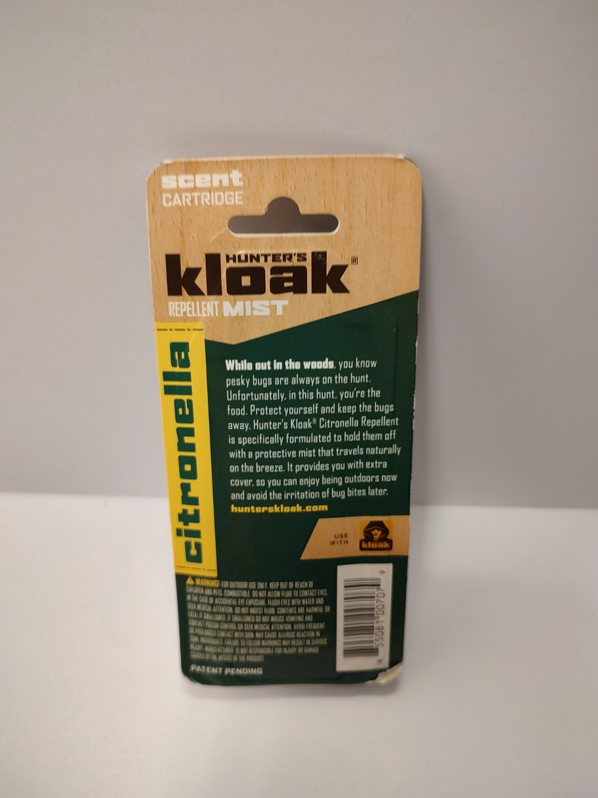 Hunter's Kloak Repellent Mist Scent Cartridge