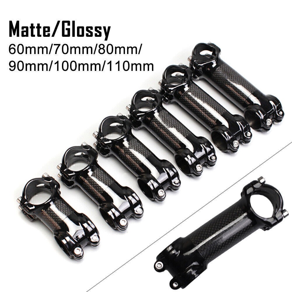 MTB Road Bike Stem Alloy Carbon Bicycle Handlebar Stems 31.8*80/90/100/110/120mm