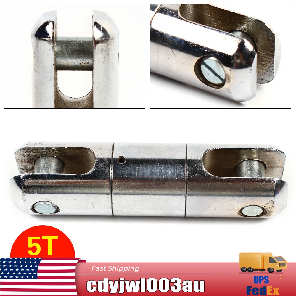 5 Ton Cable Pulling Swivel Wire Line Rope Ball Bearing Swivel,  Alloy Steel