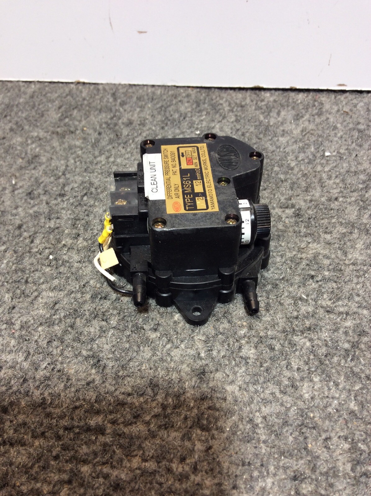 Used Yamamoto MS61L Differential Pressure Switch