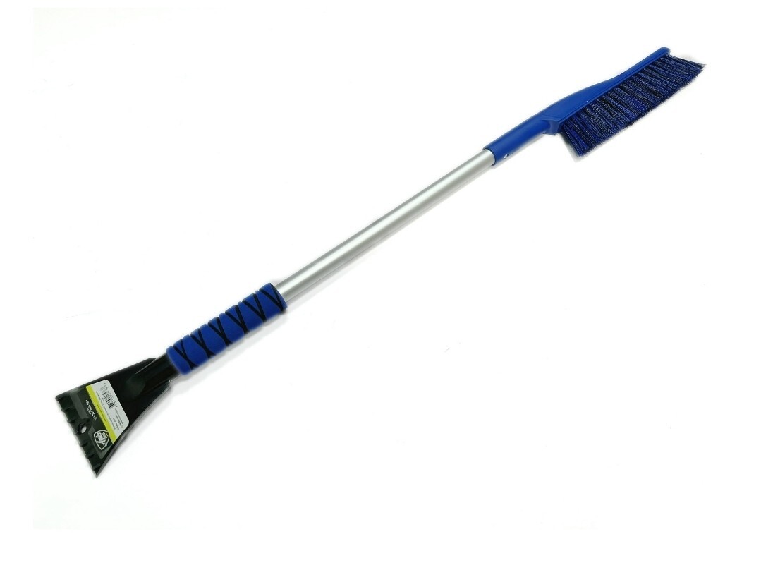 Auto Drive Aluminum Pole 35" Snow Brush and Ice Scraper