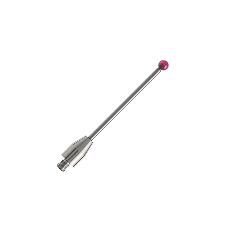 CMM Probe for A-5003-4797 M4 Thread 2mm Ruby Sphere Tungsten Carbide Stem L50mm