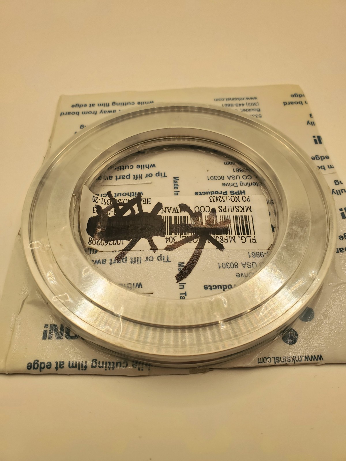 100760208 FLANGE  FLG, MF80 3 INCH BORE 304 / MKS NOS
