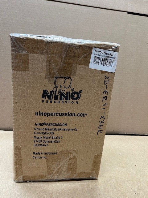 Nino Percussion NINO-EMDJ-PS 6" Elements Mini Synthetic Djembe, Pharaoh's Script