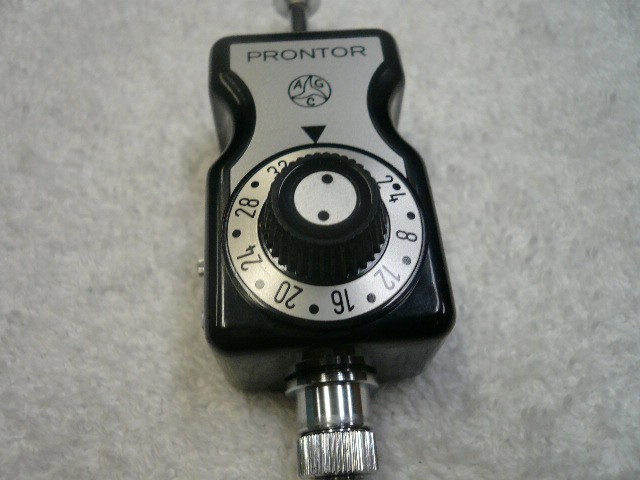Prontor AGC Mechanical Shutter Release Universal Black Silver