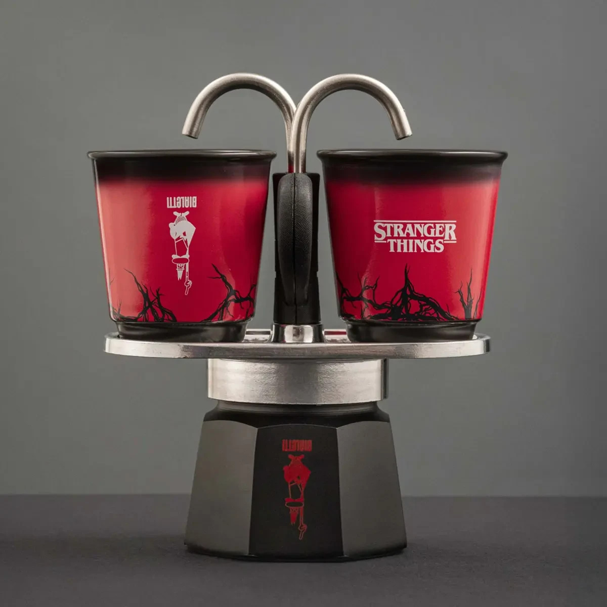 Bialetti Stranger Things - Mini Express Moka Set 2 Cups