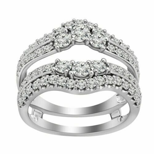 3.60 Ct Round Cut White Diamond Lab-Created Engagement Ring 925 Sterling Silver
